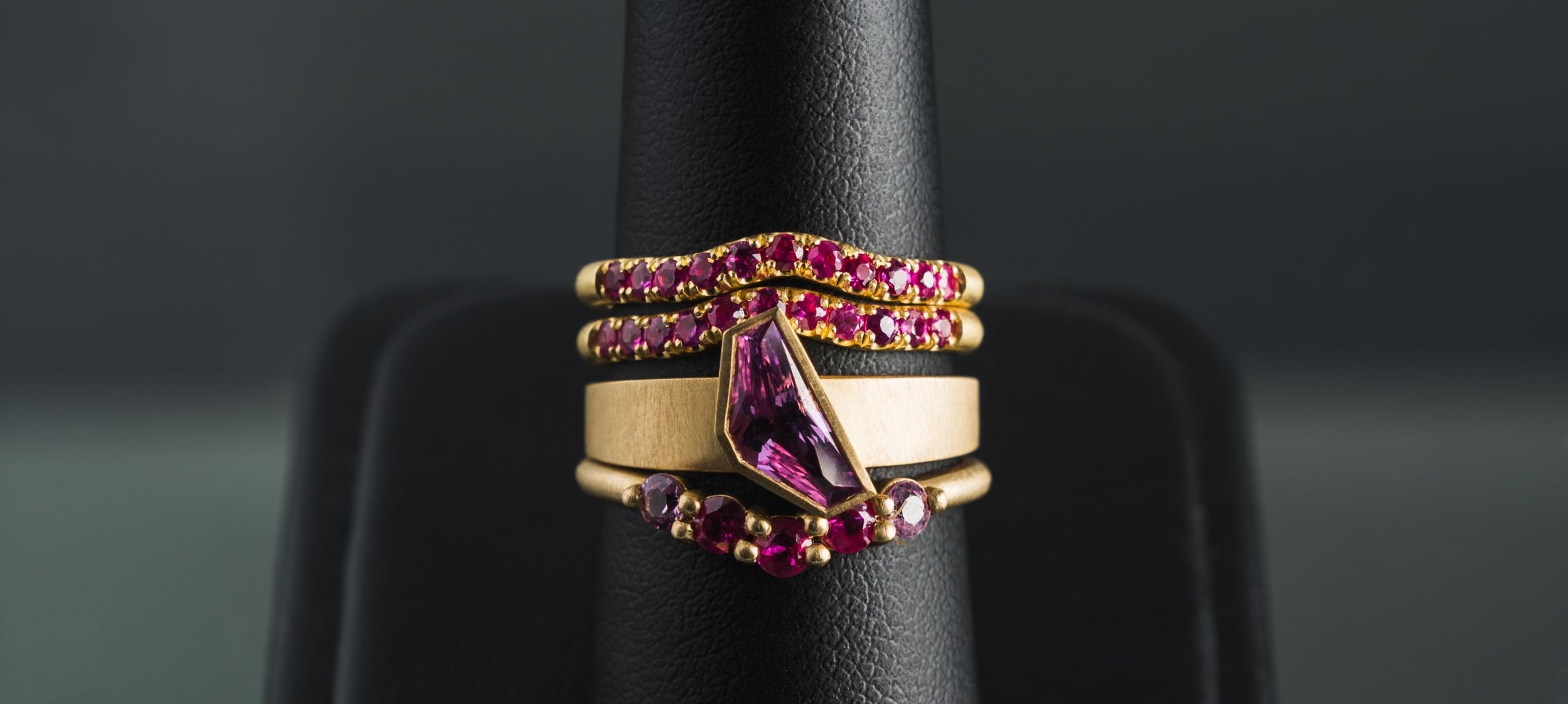 Elizabeth Street Jewelry Pink Sapphire Ring